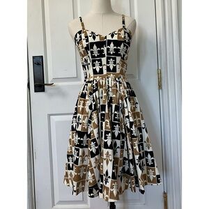 NWT Trashy Diva Size 6 Ruby Middy Dress in Grand Fleur Print